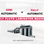 3 ply flute laminator machine